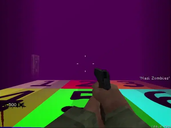 Visual demo of moving between Zones, fog changes and AI spawns when in a specific Zone.