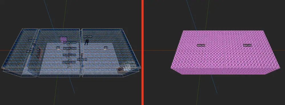 Left: NZ:P’s Template Map | Right: Zones for the Template Map